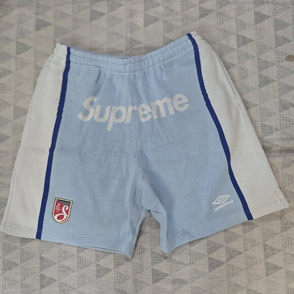 Supreme Umbro Knit Shorts - Picture 1 of 7